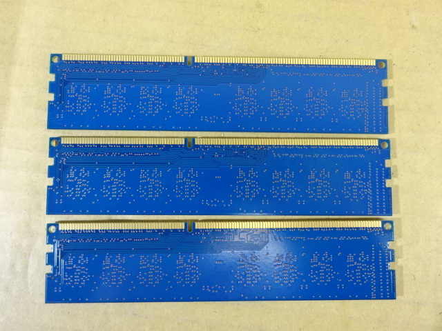 PH-35〒/hynixハイニックス 2GB 1Rx8 PC3-10600U-9-10-A0x3点 4GBx1点 デスクトップPC用メモリー 交換部品まとめて_画像9