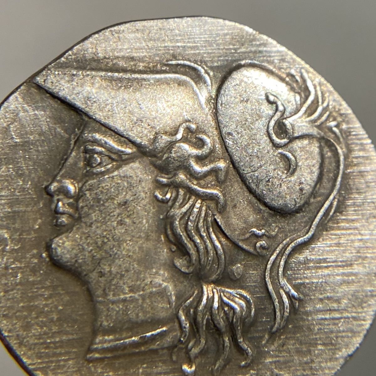 古代ギリシャ古銭　テトラドラクマ銀貨　約7.08g 稀少・前期タイプ　硬貨コインコレクション_画像3