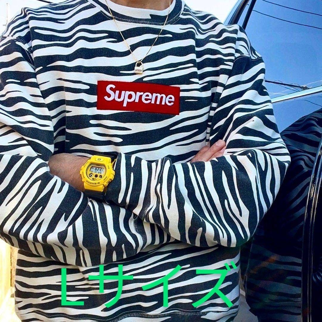 SUPREME BOX LOGO CREWNECK ZEBRA|Yahoo!フリマ(旧PayPayフリマ) SUPREME BOX LOGO CREWNECK ZEBRA|Yahoo!フリマ(旧PayPayフリマ)