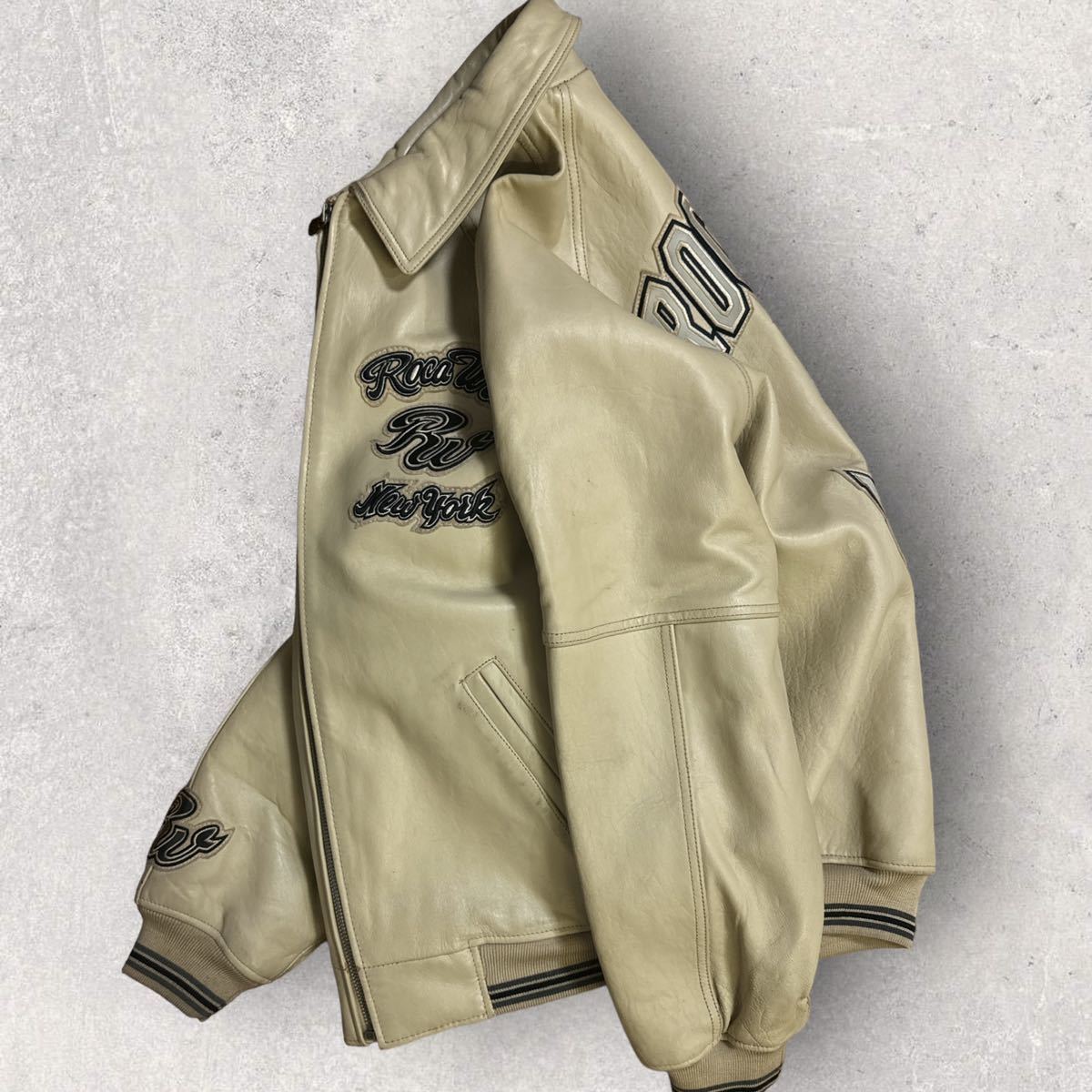 ROCA WEAR ロカウェア 90s ビンテージ バックロゴ 刺繍ワッペン ROCA WEAR ロカウェア 90s ビンテージ バックロゴ 刺繍ワッペン