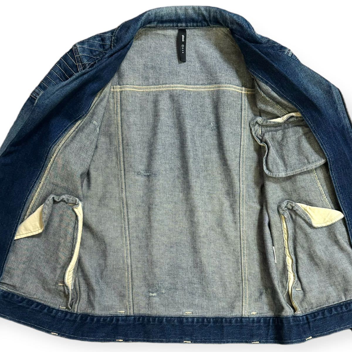 glamb グラム 13ss 10周年記念 Colts denim riders インディゴ glamb グラム 13ss 10周年記念 Colts denim riders インディゴ
