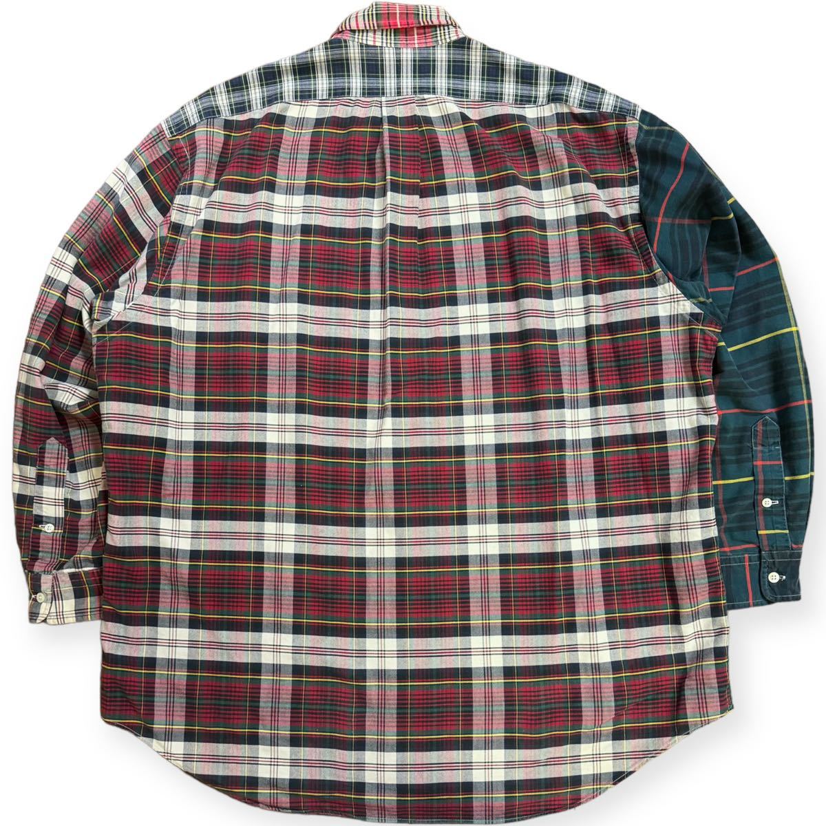 稀少 RALPH LAUREN ラルフローレン 90s ビンテージ TheBigOxford 稀少 RALPH LAUREN ラルフローレン 90s ビンテージ TheBigOxford