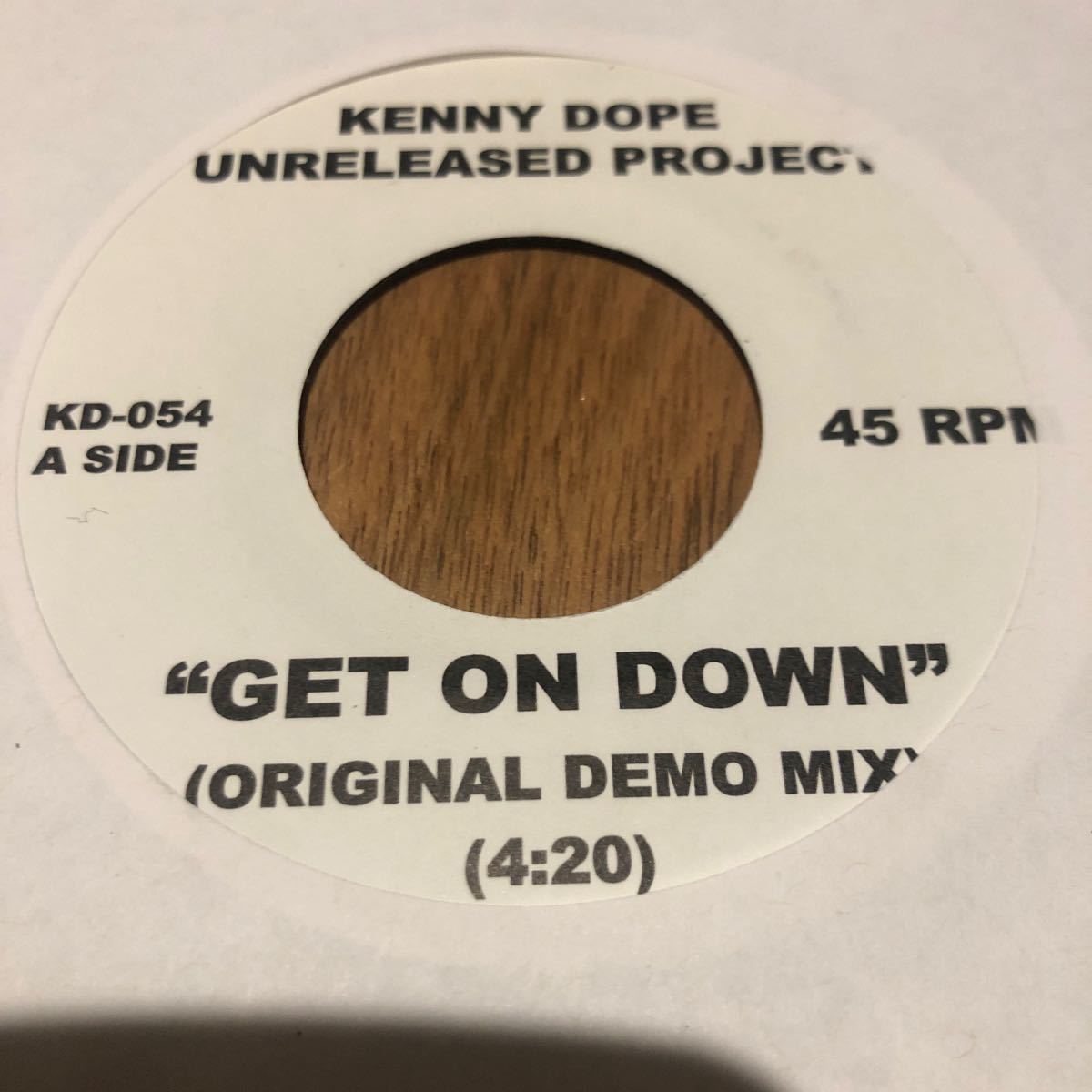 Kenny Dope - Get On Down 7inch 新品未使用_画像1