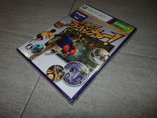 新品未開封 Xbox360 Kinect★キネクト アドベンチャー★Brand new☆Kinect Adventure☆import japan G106/4979_画像1