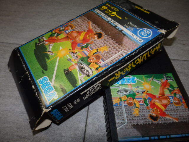 ゲームソフト セガ SEGA チャンピオンサッカー SG-1000 SC-3000 箱あり G04/4913の画像7