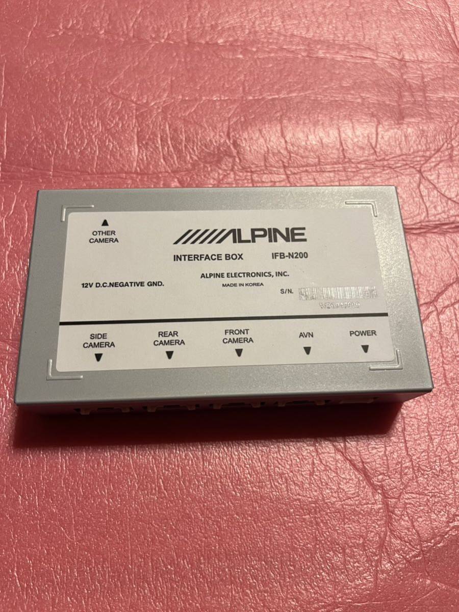 ALPINE アルパイン IFB-N200 ナビゲーション用 インターフェースボックス_インターフェースボックス