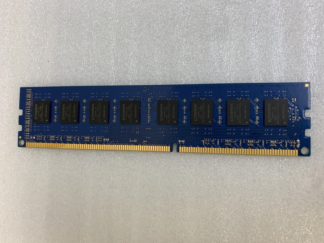 KINGSTON PC3-12800U 8GB DDR3 デスクトップ用 メモリ 240ピン DDR3-1600 8GB DDR3 DESKTOP RAM_画像3