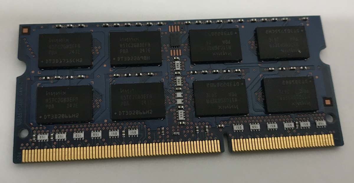 HYNIX 2RX8 PC3L-12800S 4GB DDR3L-1600 4GB DDR3L ノートパソコン用メモリ 4GB DDR3L LAPTOP RAMの画像3