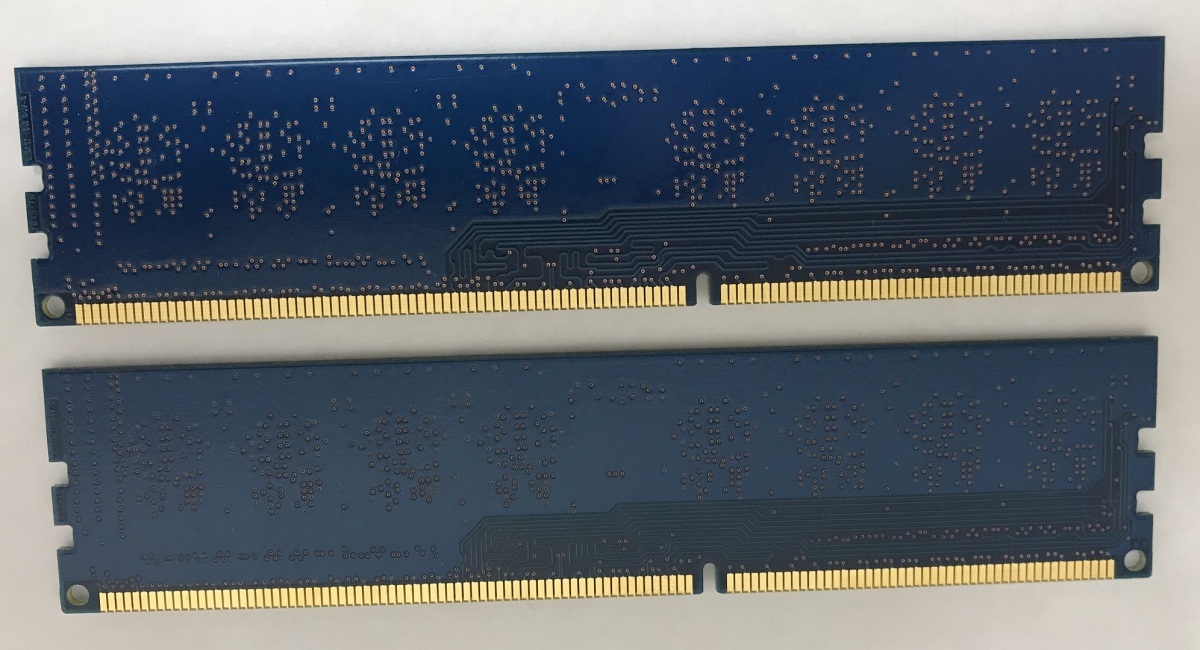 HYNIX 1RX8 PC3-10600U 2GB 2枚組 4GB DDR3 デスクトップ用 メモリ DDR3-1333 2GB 2枚 4GB DDR3 DESKTOP RAM_画像2