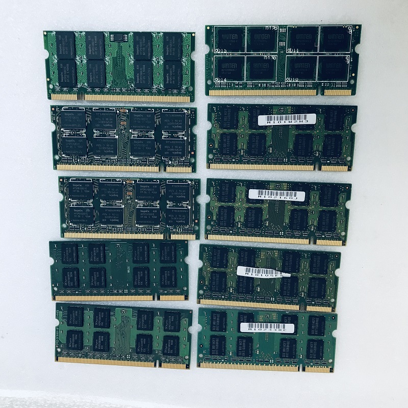 PC2-6400S 2GB まとめて 10枚 1セット メーカー指定不可 DDR2ノートPC用 メモリ DDR2-800 2GB 200ピン DDR2 LAPTOP RAM_画像4