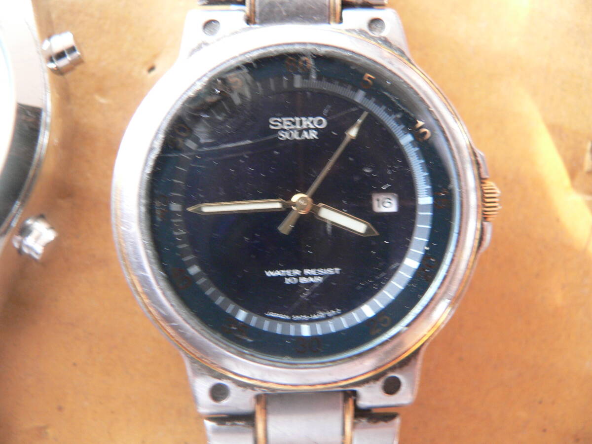 ■祇園奧村■オール SOLAR　ELGIN　SEIKO　CITIZEN　CASIO　難有り　部品取り　まとめて　ジャンク_画像3