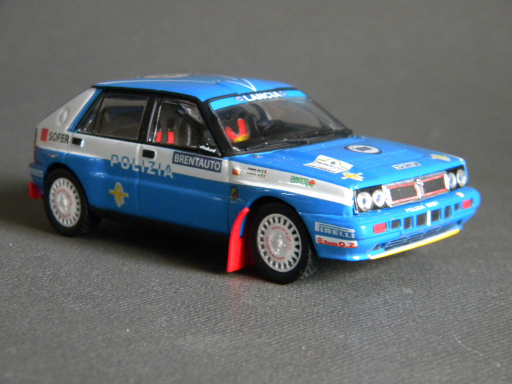 1/43 DeA ** Lancia Delta Lacia Delta HF Integrale 1989 старый машина литье под давлением metal известная машина [ нестандартный возможно ] без коробки ** состояние хороший не выставленный товар 