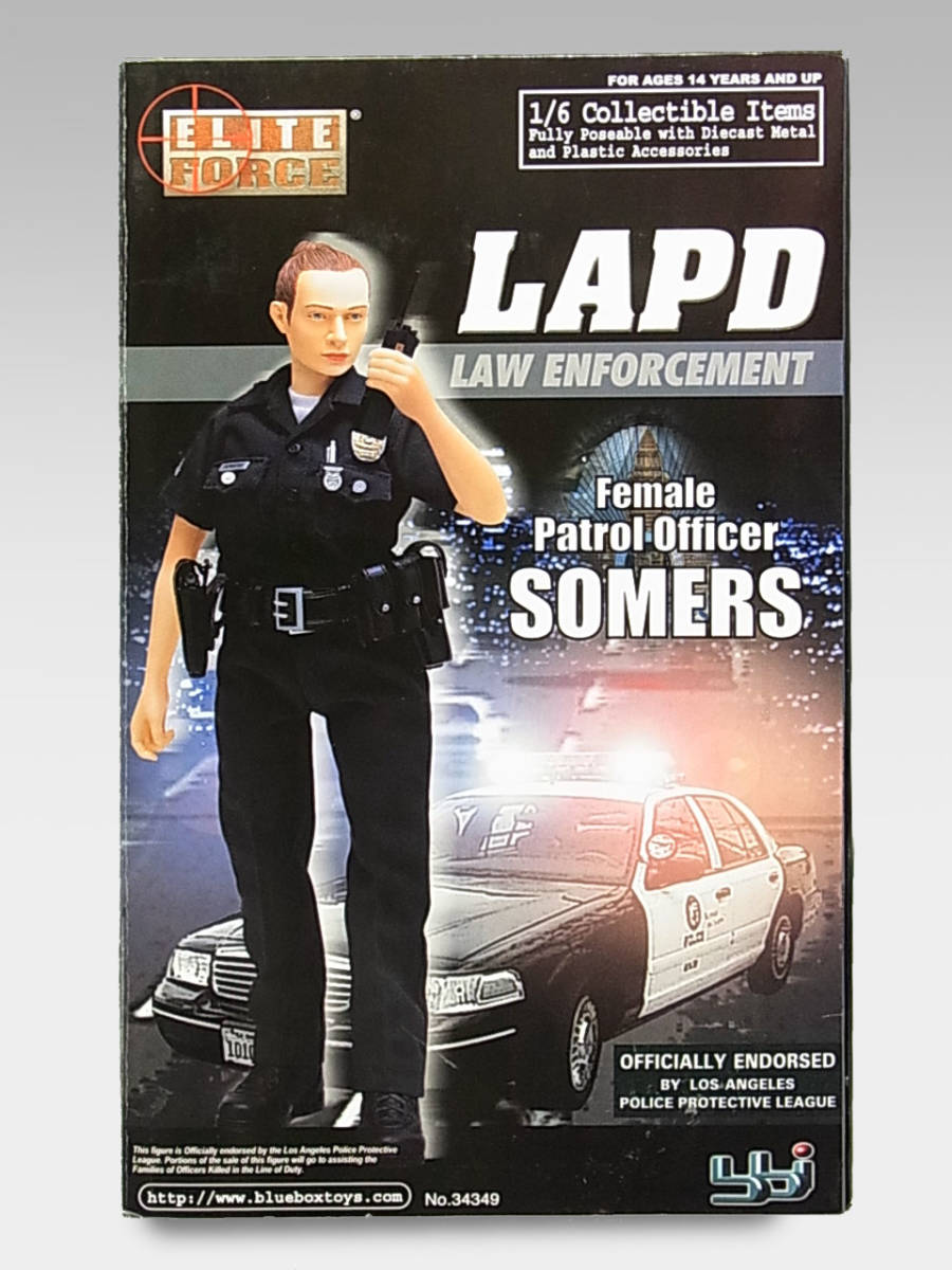 *B067⑲bbi #34349 1/6 Elite сила Los Angeles город полиция женщина ..soma-zSOMERS action фигурка 