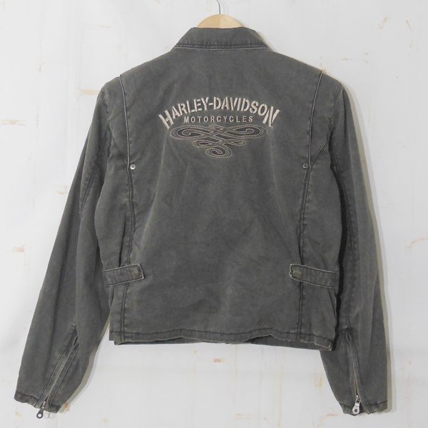 ハーレーダビッドソン HARLEY-DAVIDSON■デニムジップジャケット■MW■グレー ※NK4119062_画像3