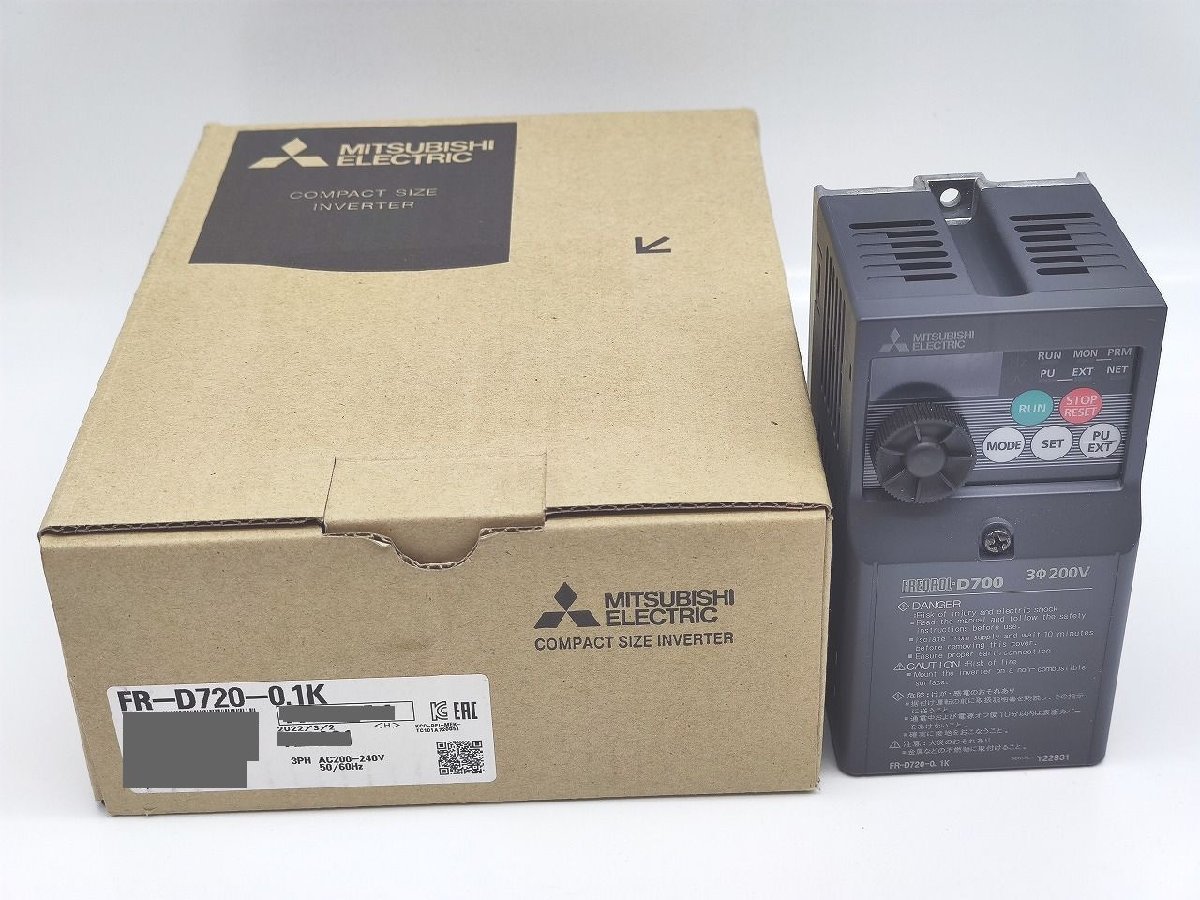 中古 三菱 MITSUBISHI FR-D720-0.1K_画像1