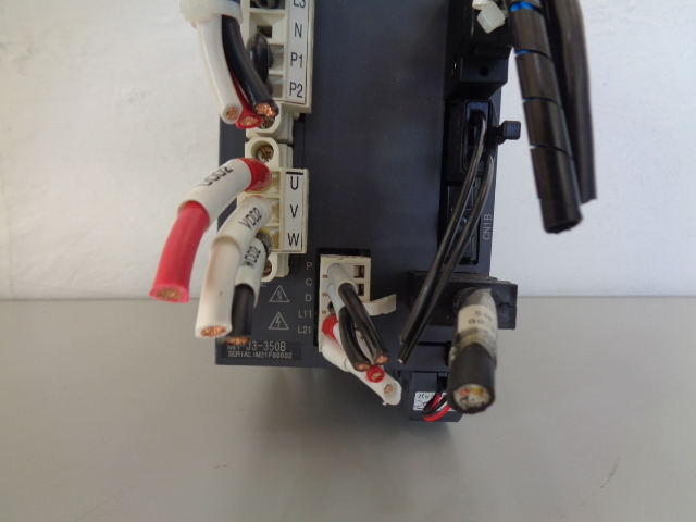 ◆MITSUBISHI◆三菱電機製◆AC SERVO◆ACサーボドライバー(サーボシーケンサー)　MR-J3-350B◆サーボモーター_画像5