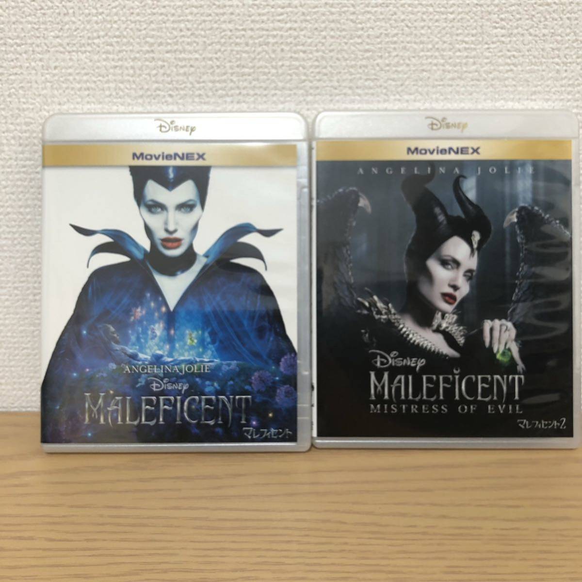 Disney マレフィセント1・2 MovieNEX 純正ケース Blu-rayの画像1
