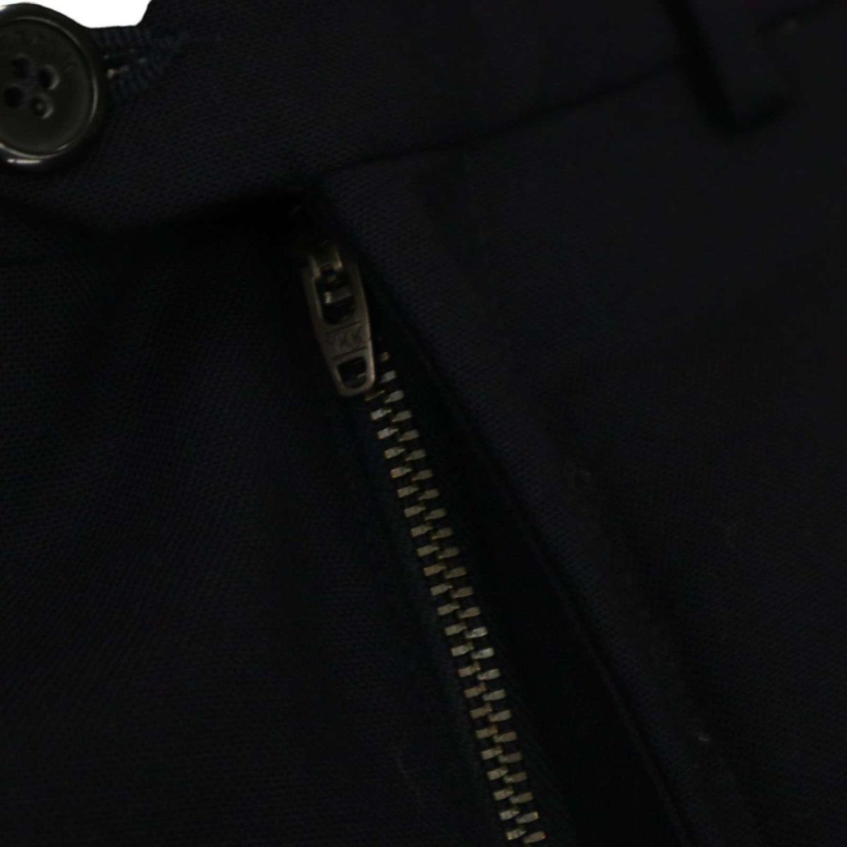 ERDEM × H&M アーデム × エイチ＆エム 通年 アンクル丈 ストレート パンツ Sz.44　メンズ 黒　C4B00716_2#R_画像4