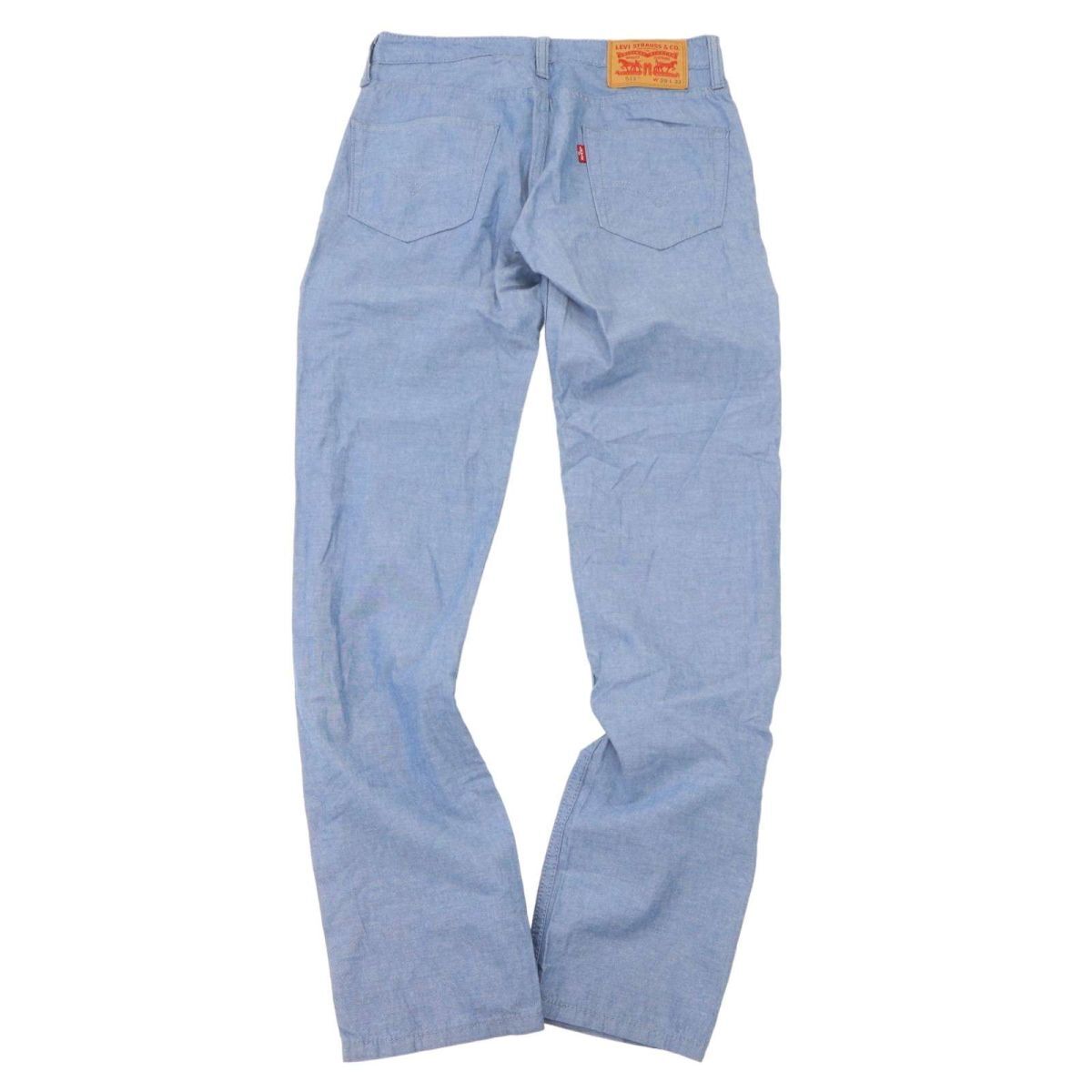 Levi's 511 リーバイス 184640002 スリム ストレート ストレッチ★ シャンブレー パンツ Sz.29 メンズ C4B00829_2#Rの画像5