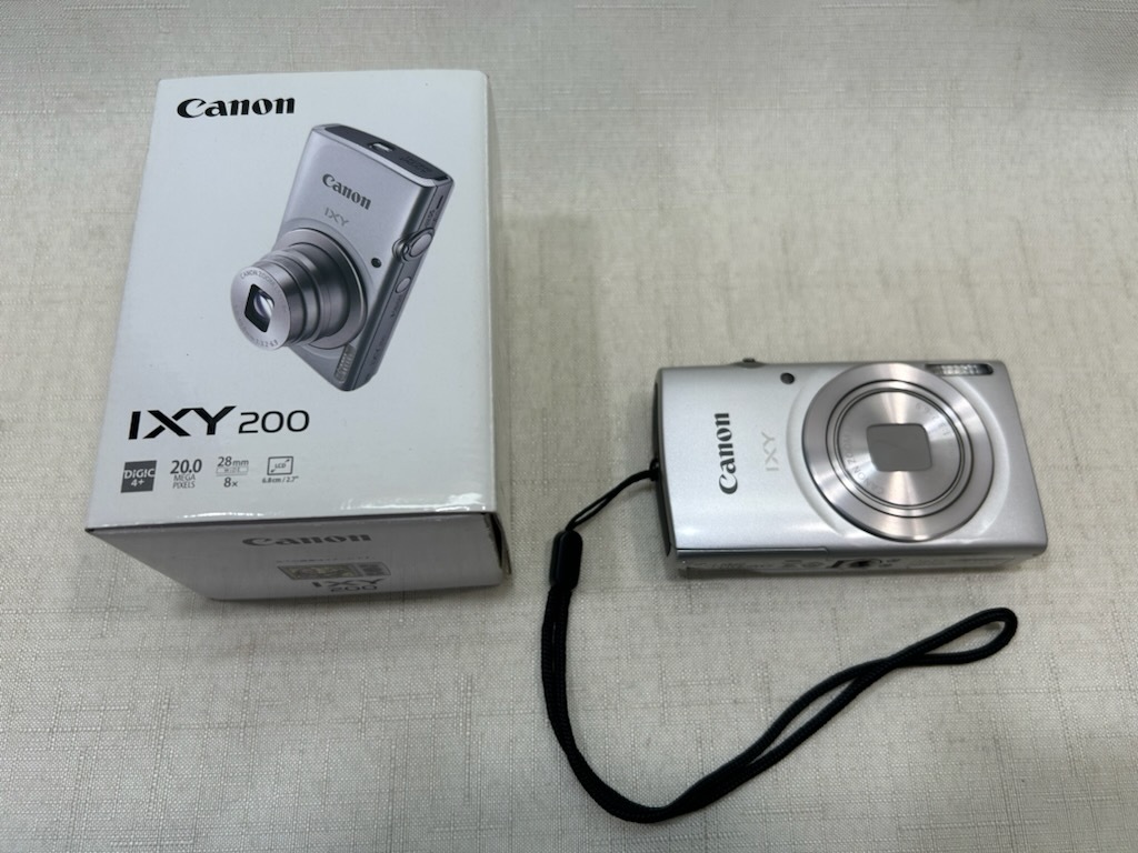 Canon IXY200 デジタルカメラ SDカード16GB付_画像1
