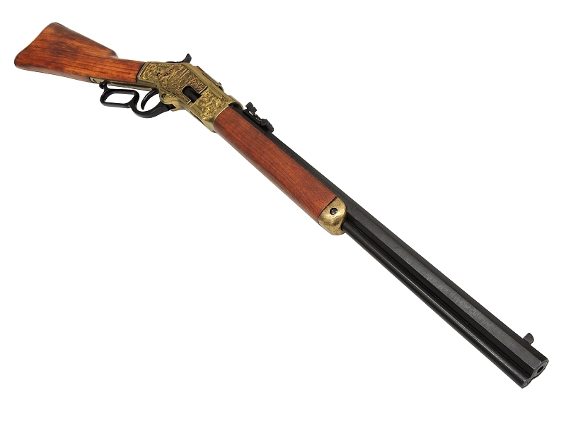 ウィンチェスター M73 彫刻 DENIX デニックス 1253/L 99cm ライフル レプリカ 銃 コスプレ 小物 模造 アメリカ ライフル銃_画像3