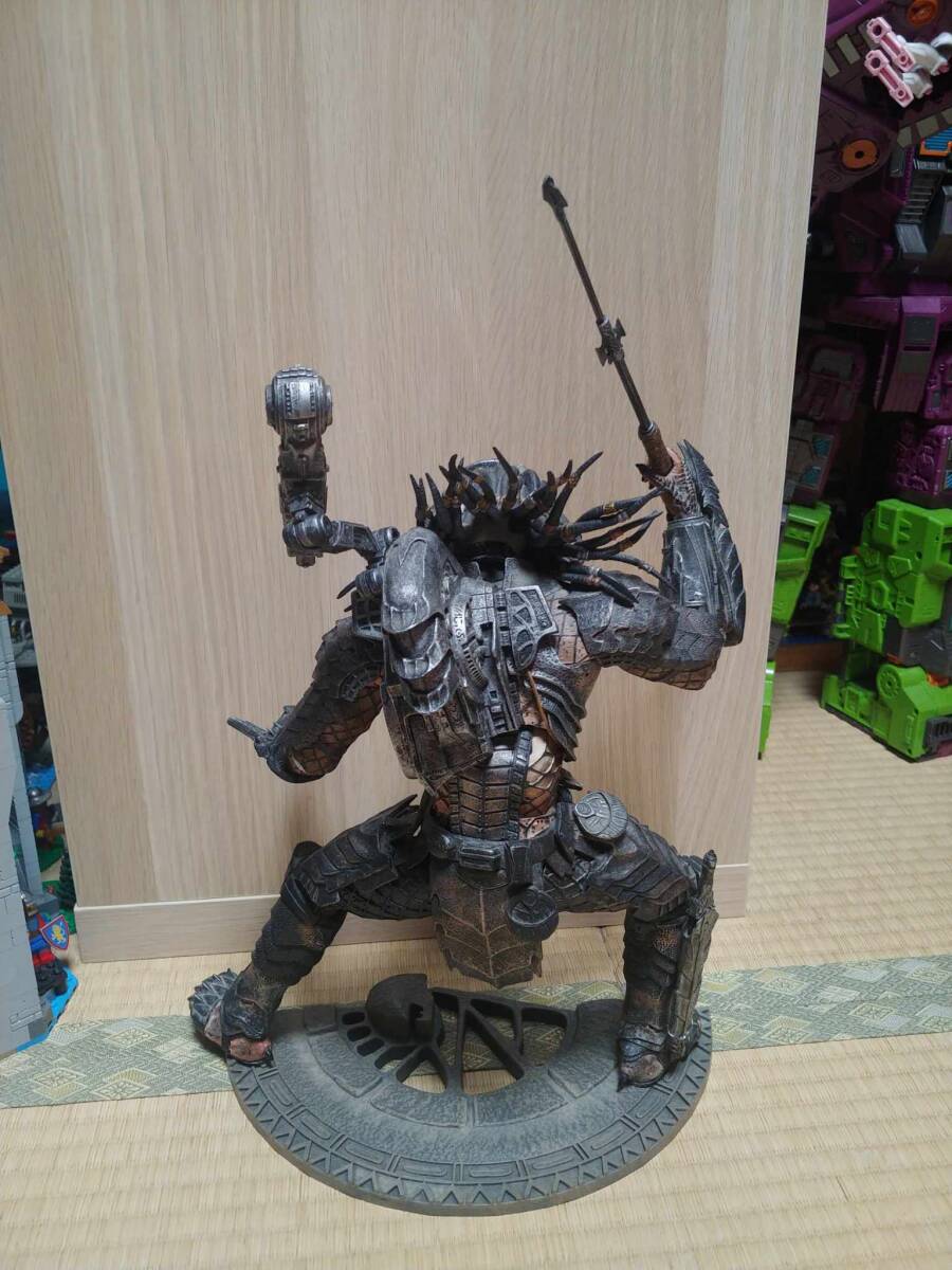 2006年 McFarlane Aliens Vs Predator Scar Predator 12 Inches Statue_画像10