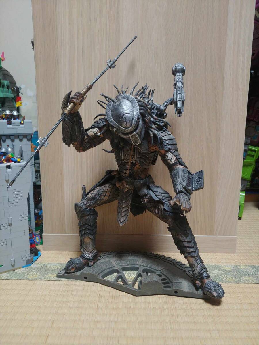 2006年 McFarlane Aliens Vs Predator Scar Predator 12 Inches Statue_画像1