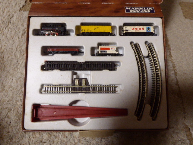 鉄道模型メルクリンZゲージ蒸気機関車セット８９００mini-club 完動品貴重品美品_画像1