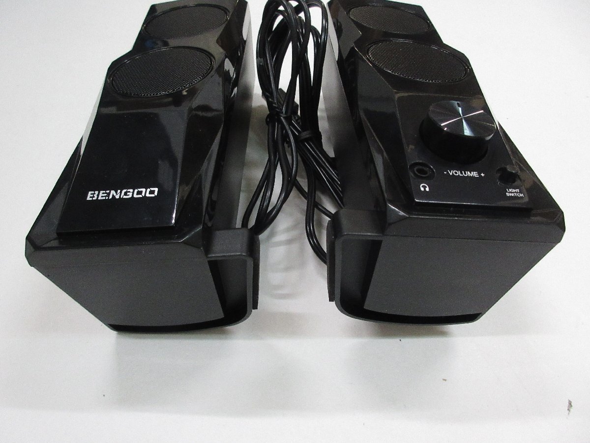 【417-8673k】◎1円スタート◎BENGOO STEREO GAMING SPEAKER_画像3