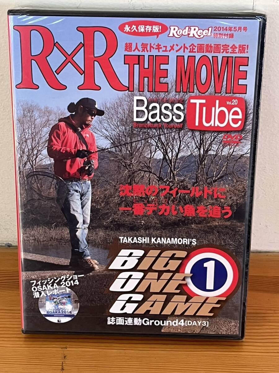 【希少】Rod and Reel MOVIE ロッド＆リール BassTube Vol.20 65分 金森隆志 カナモ_画像1