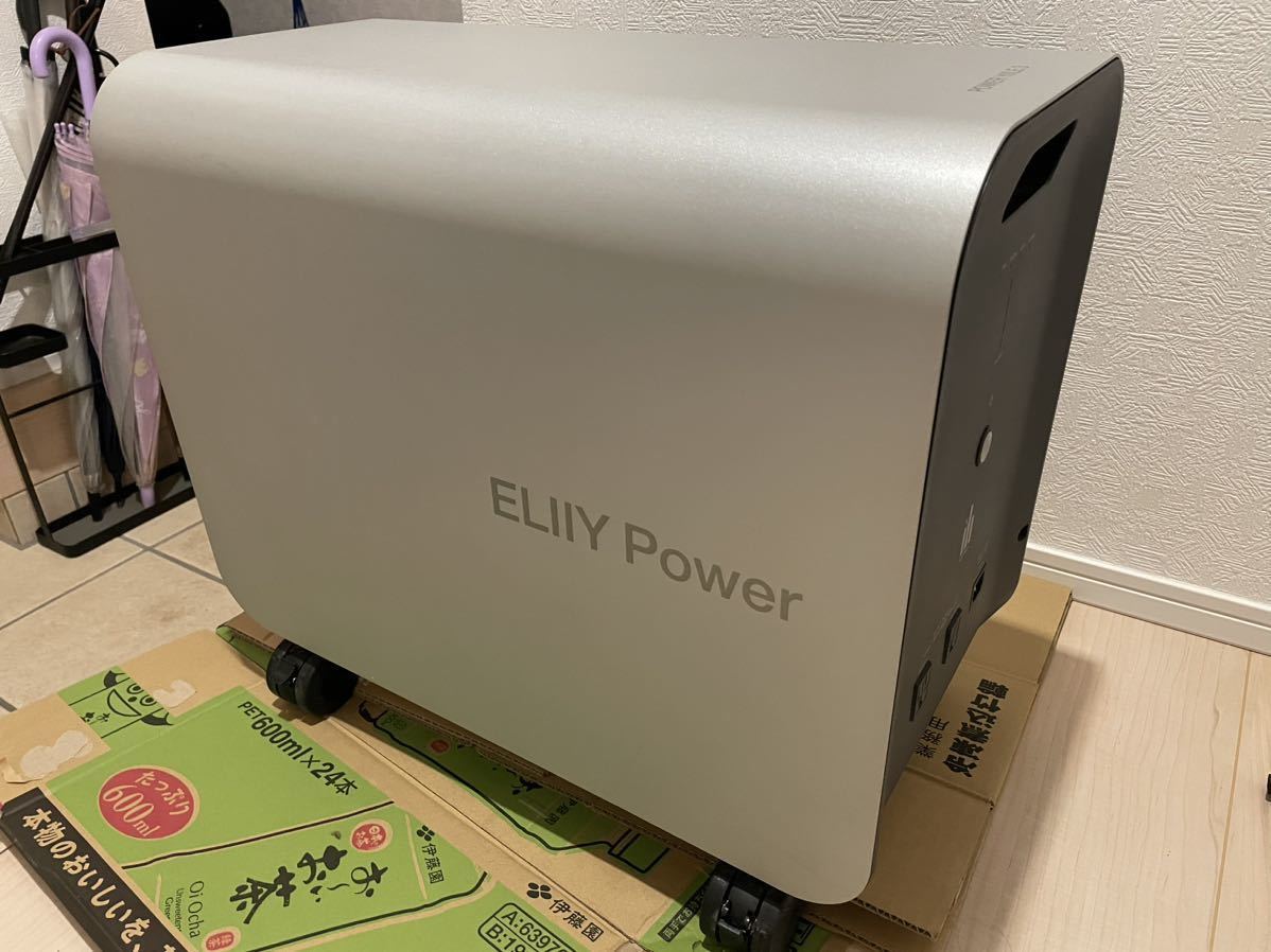 エリーパワー★室内用可搬型蓄電システム★ELIIY Power★POWER YIILE 3★PPS-30(SI)_画像1