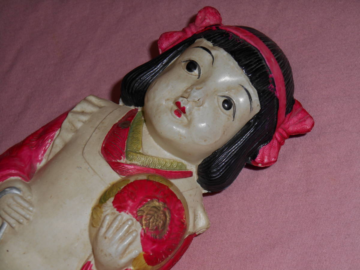 戦前セルロイド人形★子供・女の子・着物姿・メーカー不明★日本製１９2０～30年代の画像2