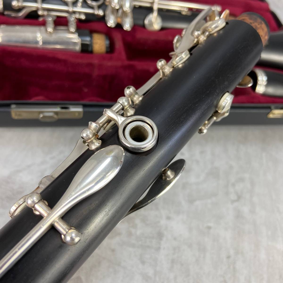 YAMAHA　ヤマハ B♭クラリネット Clarinets 木管楽器　YCL-450 グラナディラ　バンドーレン　5RV　日本製　JAPAN　純正ハードケース_画像6