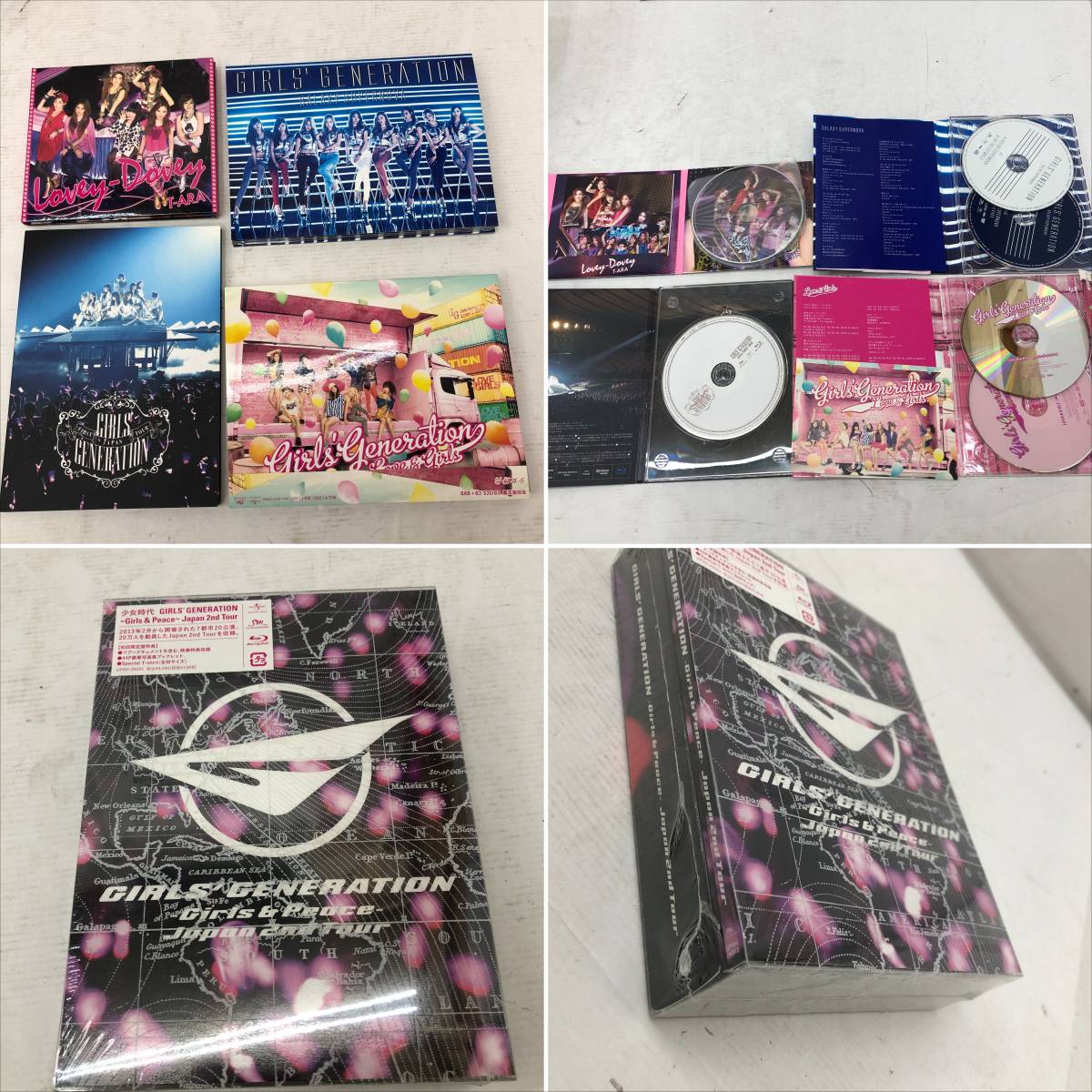 【24点セット】少女時代 CD DVD Blu-ray グッズ まとめ/LOVE＆PEACE/Girls＆Peace～ Japan 2nd Tour[初回限定盤]未開封/COMPLETE VIDEO等_画像9