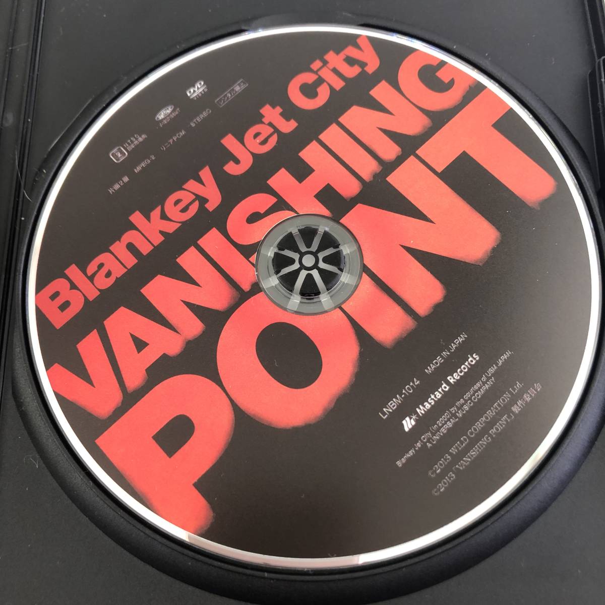 【DVD】BLANKEY JET CITY DVD 初回限定 VANISHING POINT ステッカー付き/ブランキージェットシティ_画像7