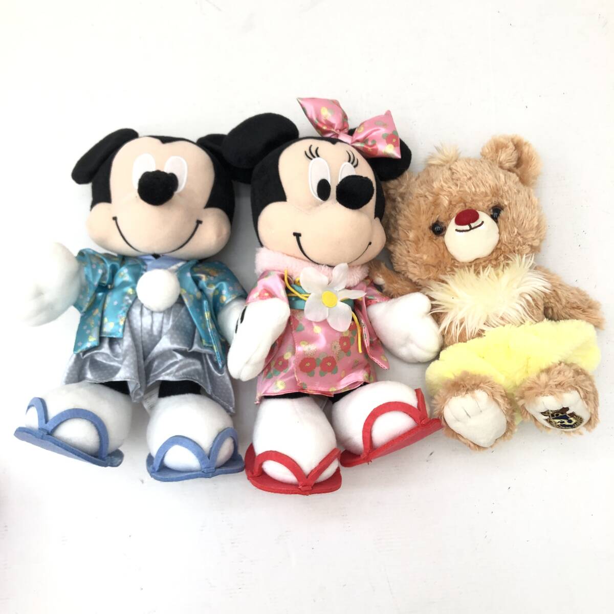 ディズニー ぬいぐるみ グッズ まとめ プーさん ティガー ミスバニー ベイマックス 着物ミッキー カチューシャ など _画像6