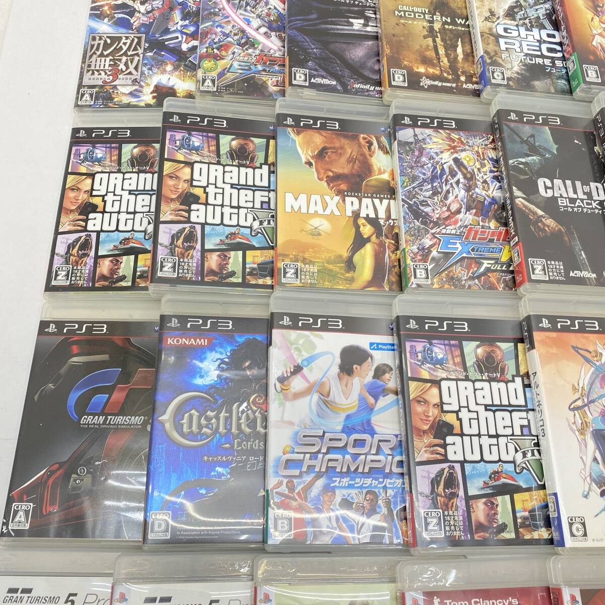 ゲームソフト まとめ PS3 PS2 XBOX 360 湾岸ミッドナイト ガンダム無双 北斗の拳 実況パワフルプロ野球 など_画像5