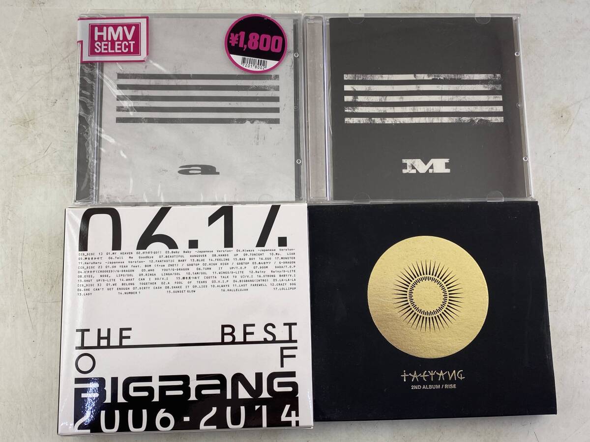 BIG BANG CD DVD グッズ まとめ　15点セット BEST 2006-2014/RISE/A LIVE TOUR/GO&TOP レジャーシート 折りたたみ傘 D-LITE G-DRAGON_画像3