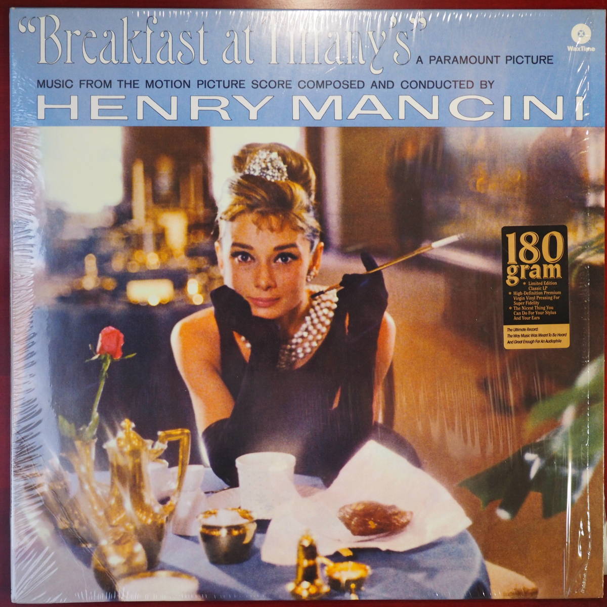 LPレコード　懐かしの名盤　Henry Mancini / Breakfast at Tiffanys 180g重量盤_画像1