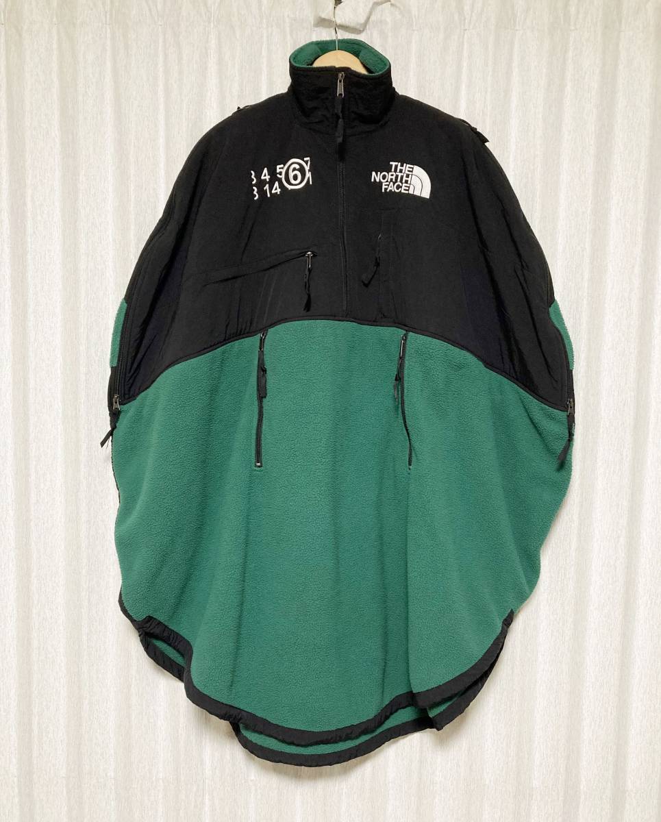 美品☆[MM6 Maison Margiela×THE NORTH FACE] 20AW サークルデナリドレス ロングフリース XS S62CT0108 マルジェラ ノースフェイス