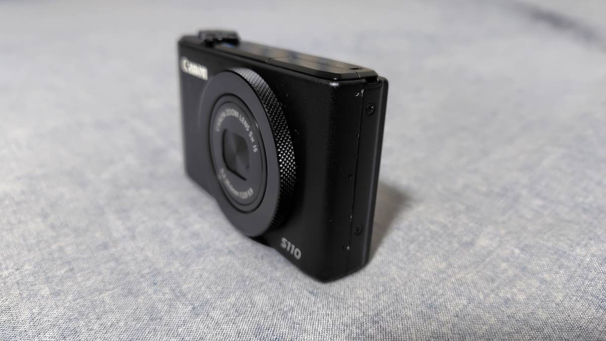 Canon キヤノン PowerShot パワーショット S110 ブラック コンパクトデジタルカメラ_画像6