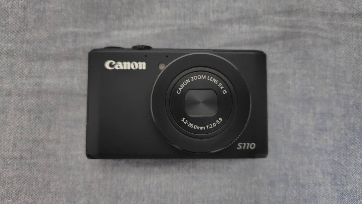 Canon キヤノン PowerShot パワーショット S110 ブラック コンパクトデジタルカメラ_画像1