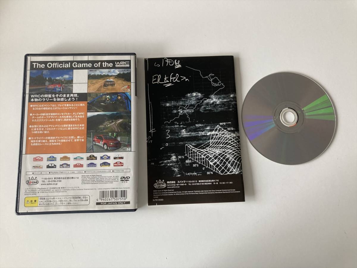 22-PS2-580　プレイステーション2　WRC3　動作品　PS2　プレステ2