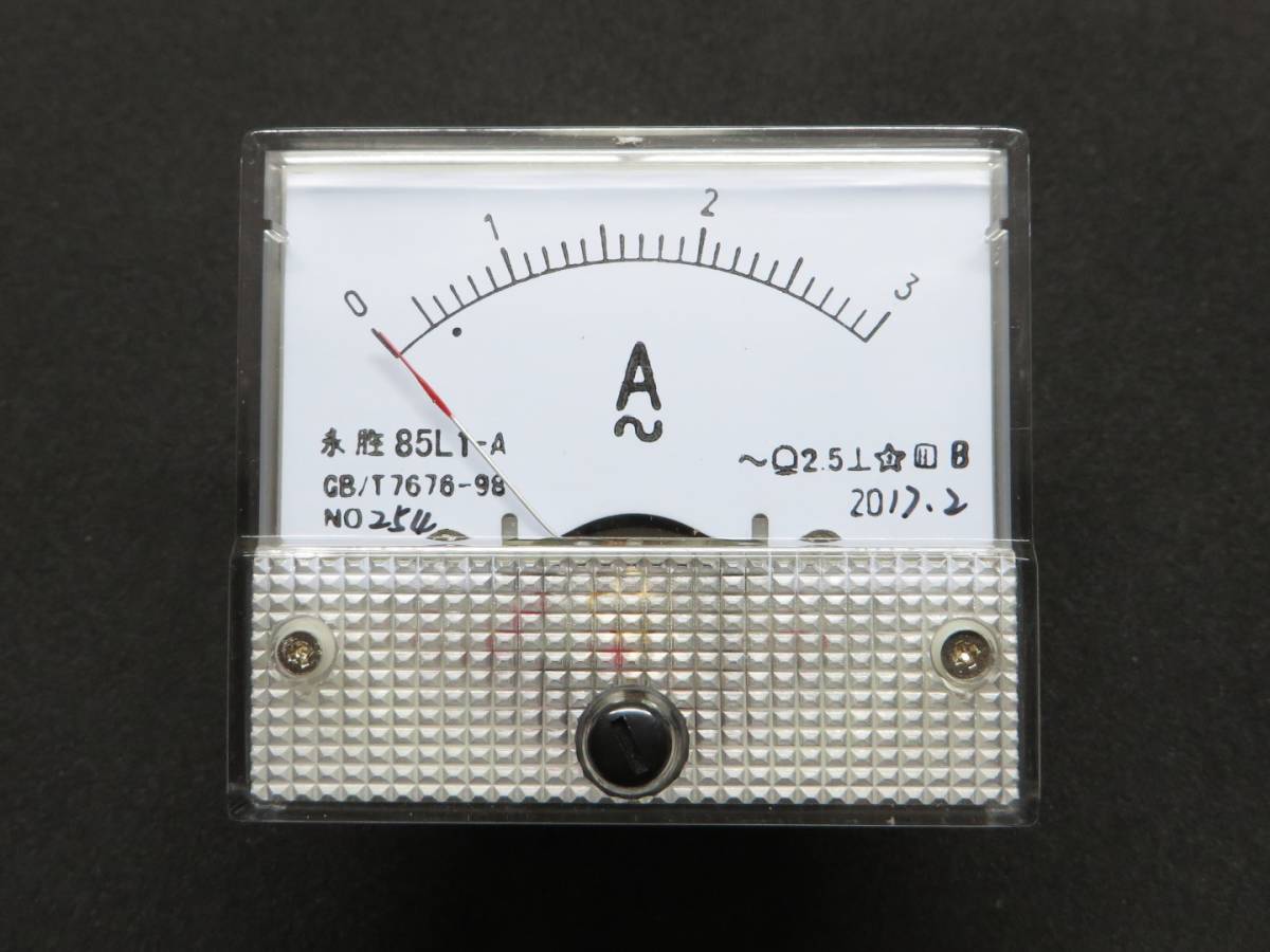 AC3A analogue amperemeter panel meter 