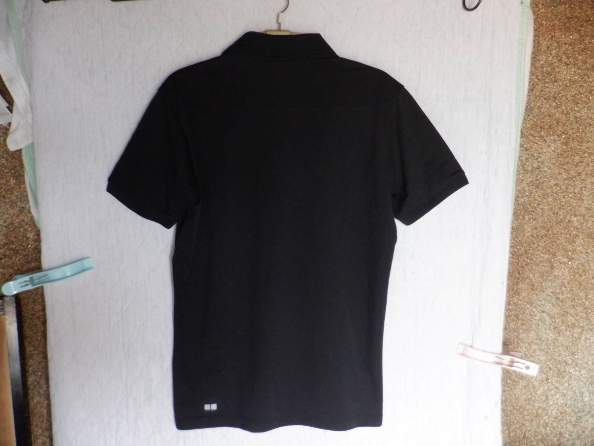 ユニクロ   半袖  ポロシャツ   黒  Ｍサイズ   美品の画像4