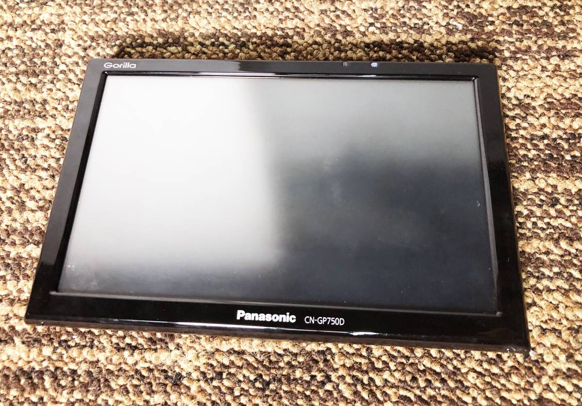 ◎★ 中古★Panasonic/パナソニック　Gorilla（ゴリラ）　カーナビ　地図データ2015年　ワンセグ　本体のみ【CN-GP750D】CVCE_画像2