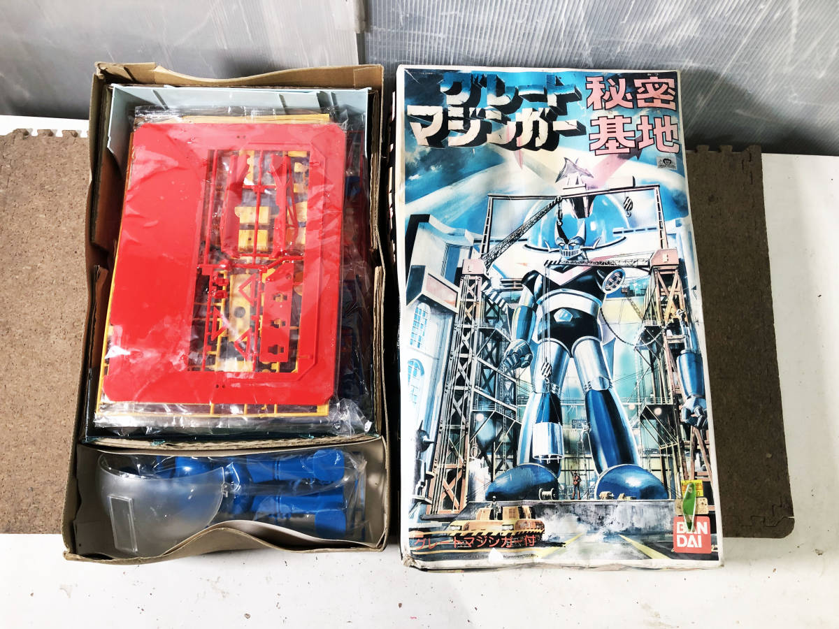 ◎★ 中古★BANDAI バンダイ　グレートマジンガー秘密基地 未組み立て1998　プラモデル【グレートマジンガー秘密基地 】CVO7_画像2