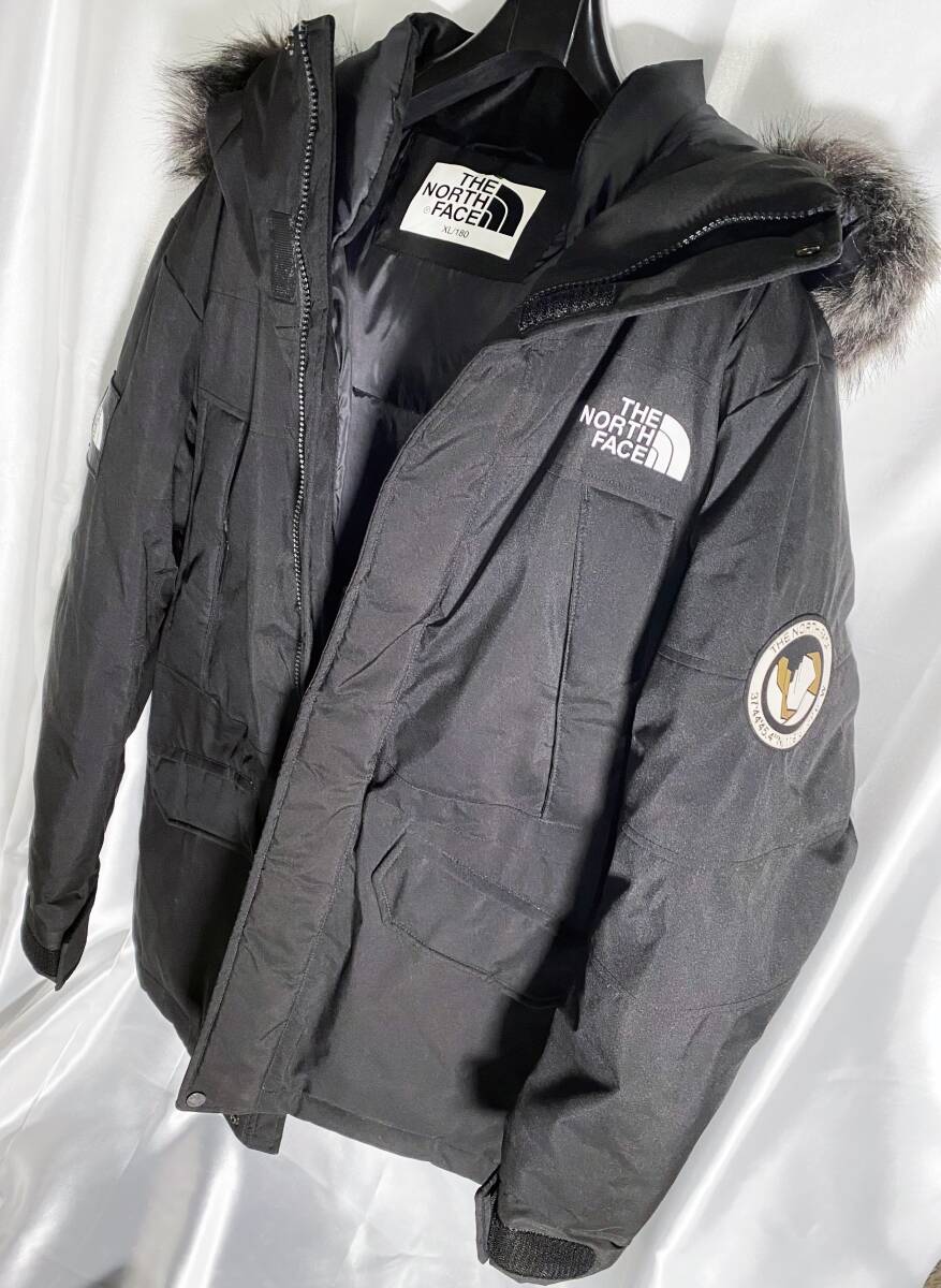 ◎★ 中古★THE NORTH FACE/ノースフェイス　フーデッド ダウンジャケット　GooseDown　XL/180サイズ　ブラック系【0418262】CZ2G_画像2