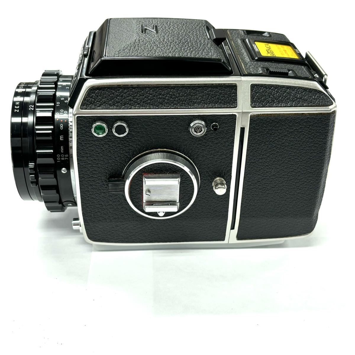 H2722 カメラ フィルムカメラ ZENZA ゼンザ BRONICA ブロニカ レンズ Nikon NIKKOR-P・C 1:2.8 f＝75mm ジャンク品 中古 訳あり_画像4