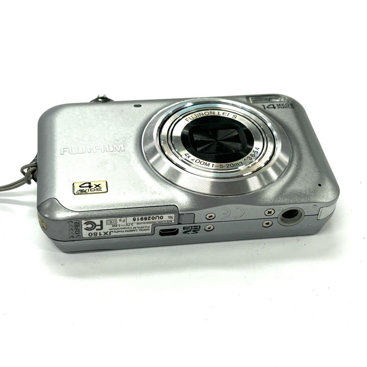 H2735 デジタルカメラ カメラ FUJIFILM 富士フィルム FINEPIX JX180 FUJINON LENS 4×ZOOM f-5-20mm 1:3.6-5.4 ジャンク品 中古 訳あり_画像7